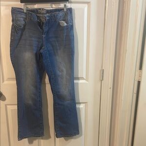 YMI Women's Classic Blue Boot Cut Jeans